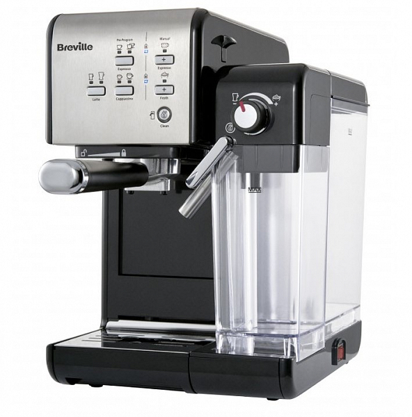 Kávovar Breville Prima Latte II 19 bar stříbrný VCF108X