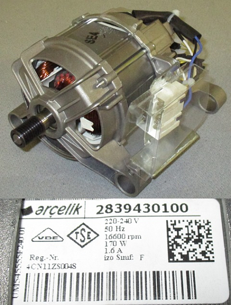 Motor Beko 2844910100