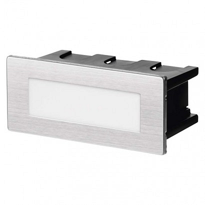 EMOS LED orientační vestavné svítidlo AMAL 123×53, 1,5W tep. bílá,IP65