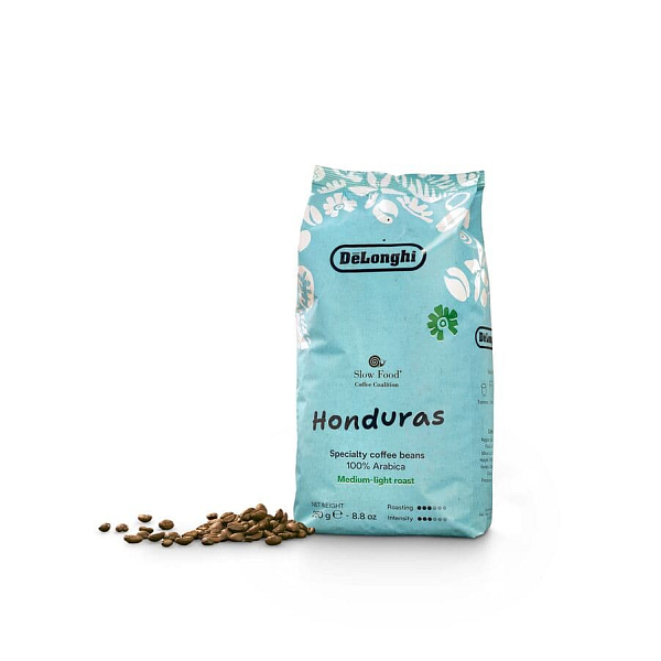 De'Longhi Honduras Specialty Coffee beans zrnková káva 250g