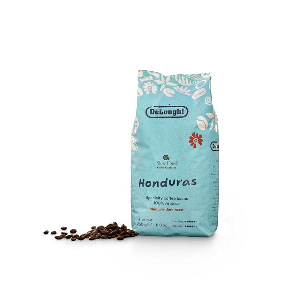 De'Longhi Honduras Specialty Coffee beans zrnková káva 250g